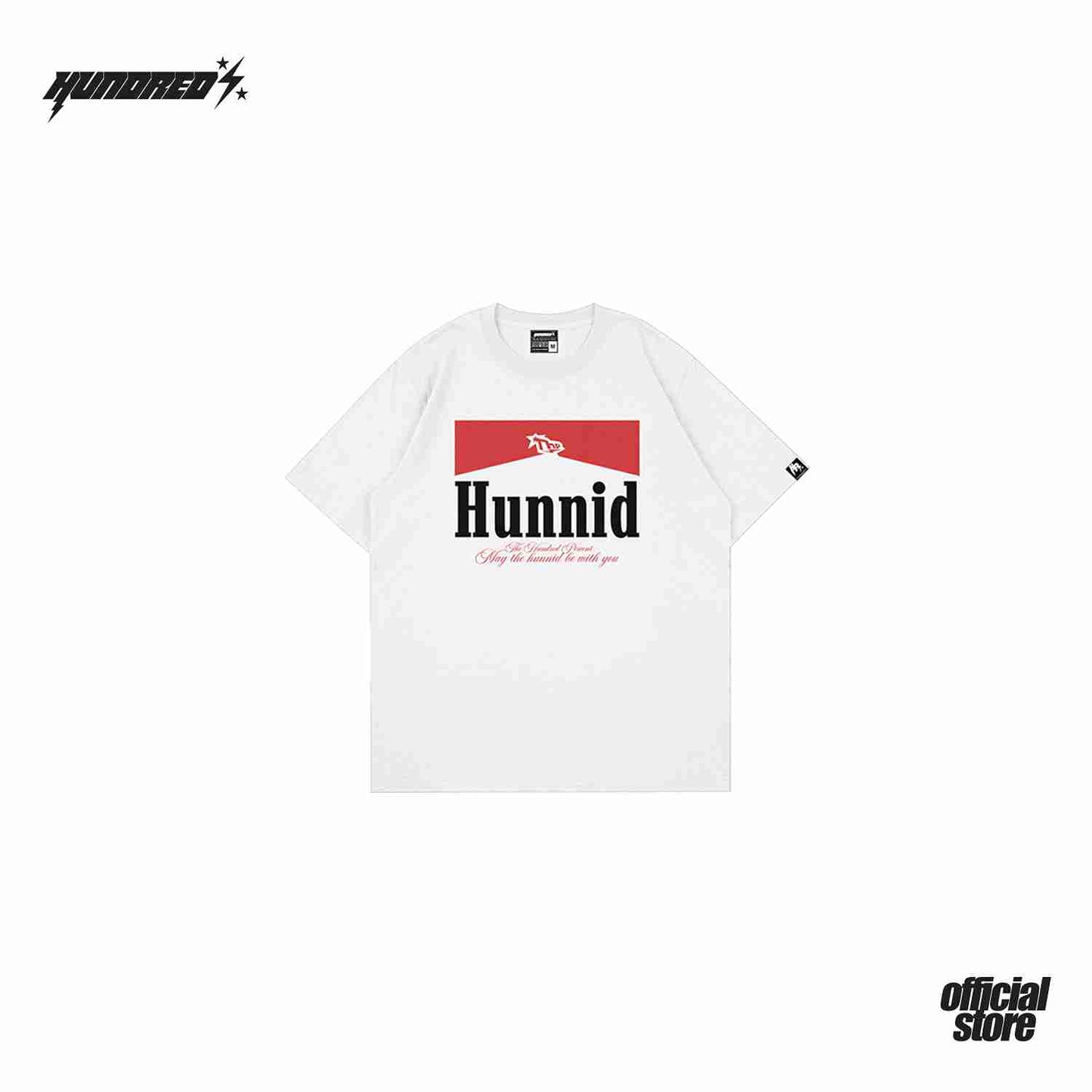 THP " HUNNID CIG " ( WHITE / RED ) THE HUNDRED PERCENT OFFICIAL STORE