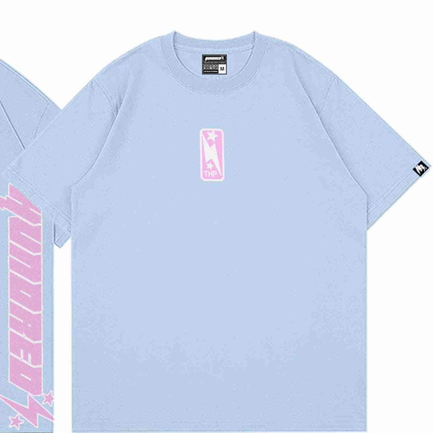 THP " SIDE SCRIPT POWDER BLUE " THE HUNDRED PERCENT OFFICIAL STORE