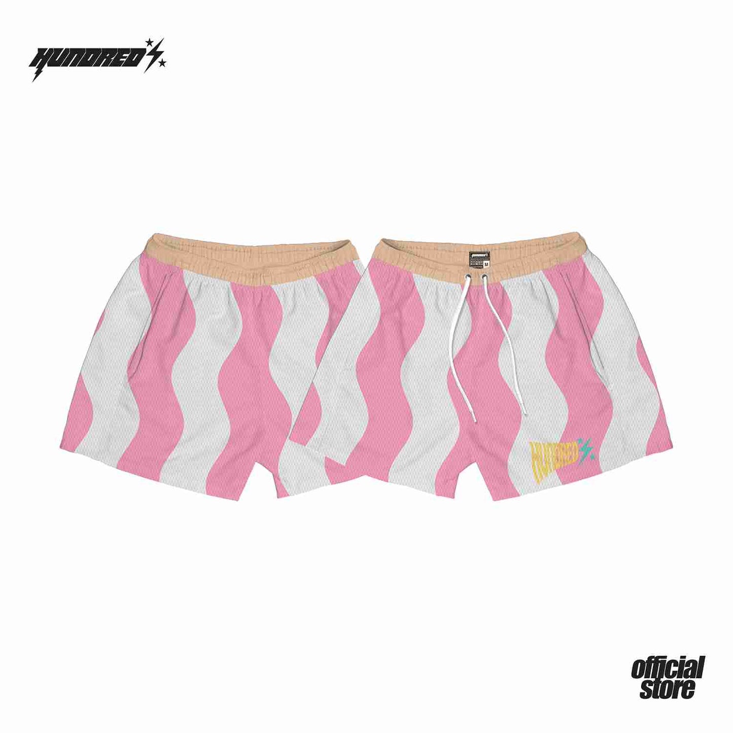 THP " LEMONADE MESH SHORT " THE HUNDRED PERCENT OFFICIAL STORE