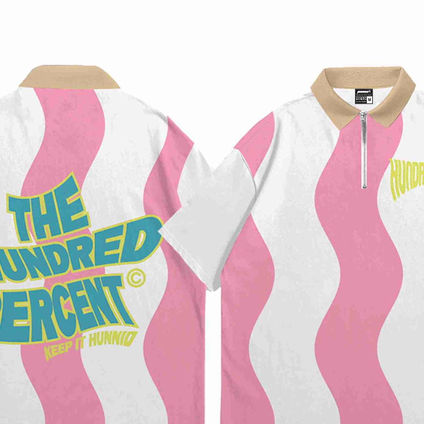 THP " LEMONADE BOXY CROP POLO " THE HUNDRED PERCENT OFFICIAL STORE
