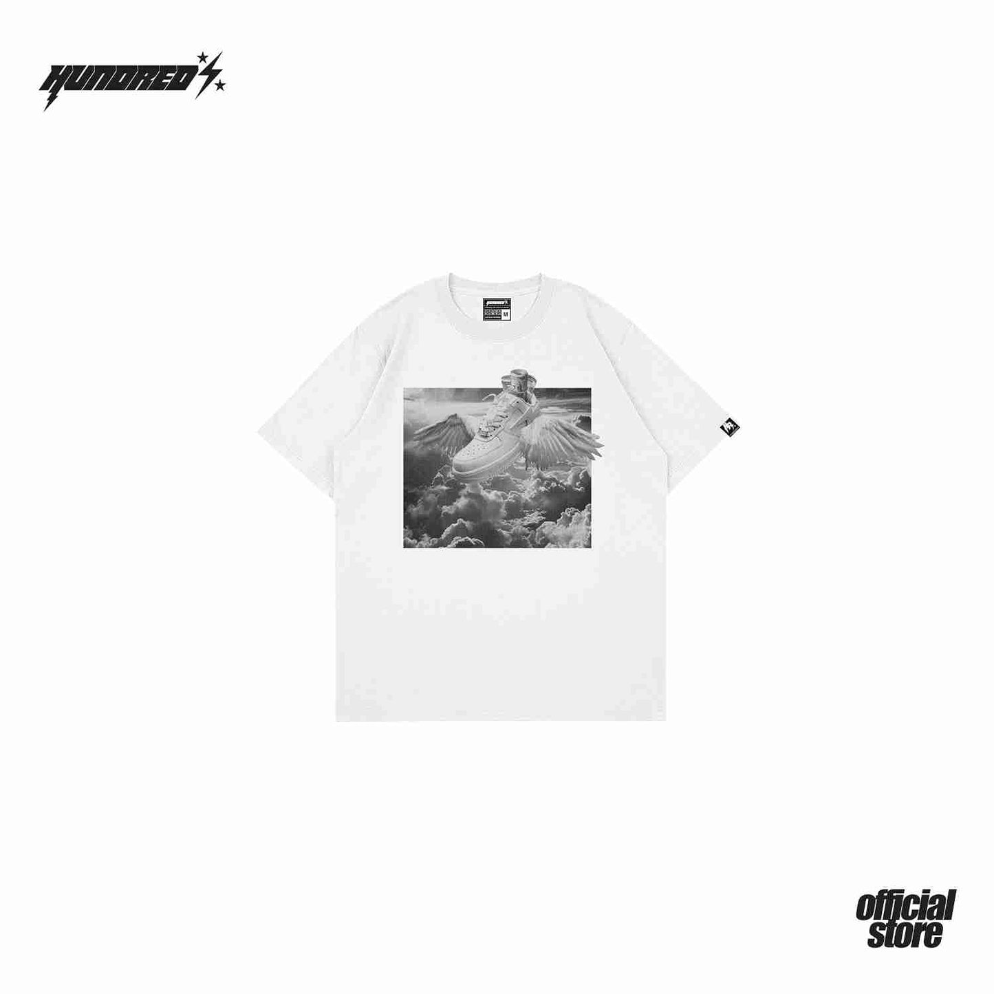 THP " IMPULSE SKY WHITE " THE HUNDRED PERCENT OFFICIAL STORE