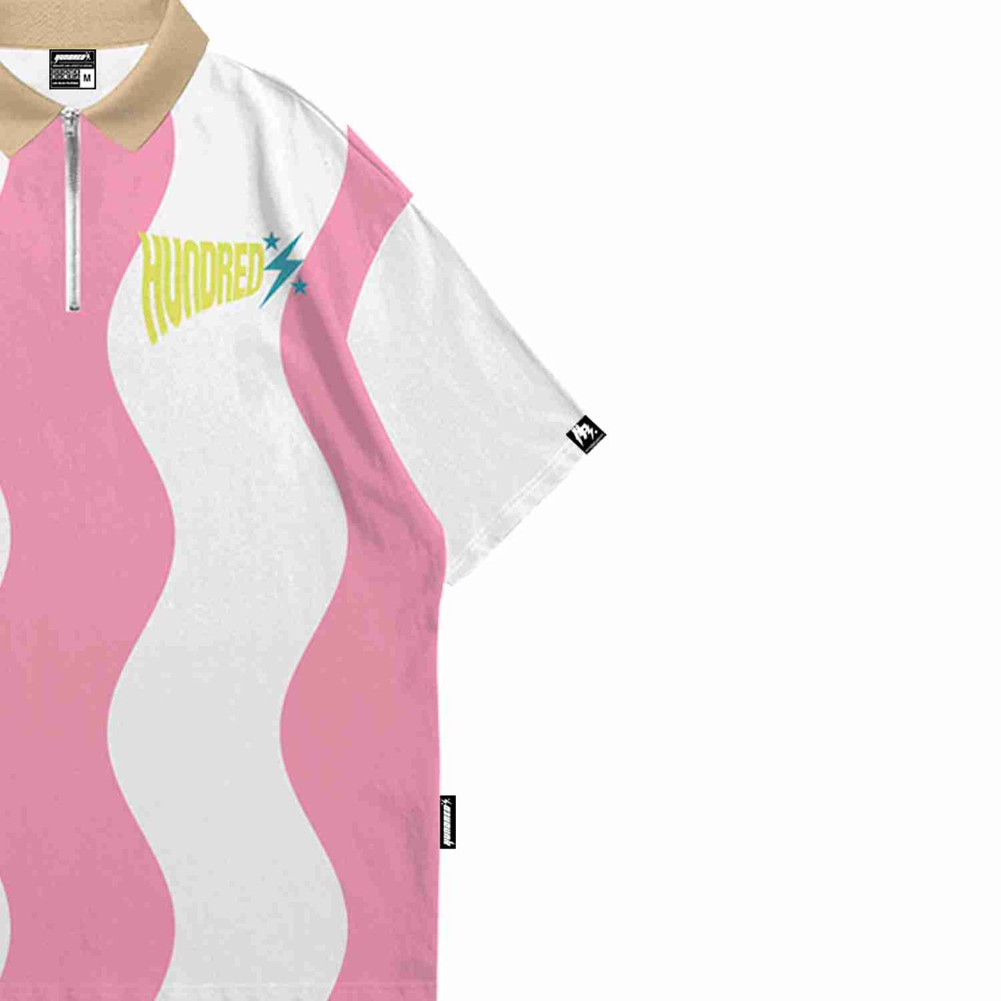THP " LEMONADE BOXY CROP POLO " THE HUNDRED PERCENT OFFICIAL STORE
