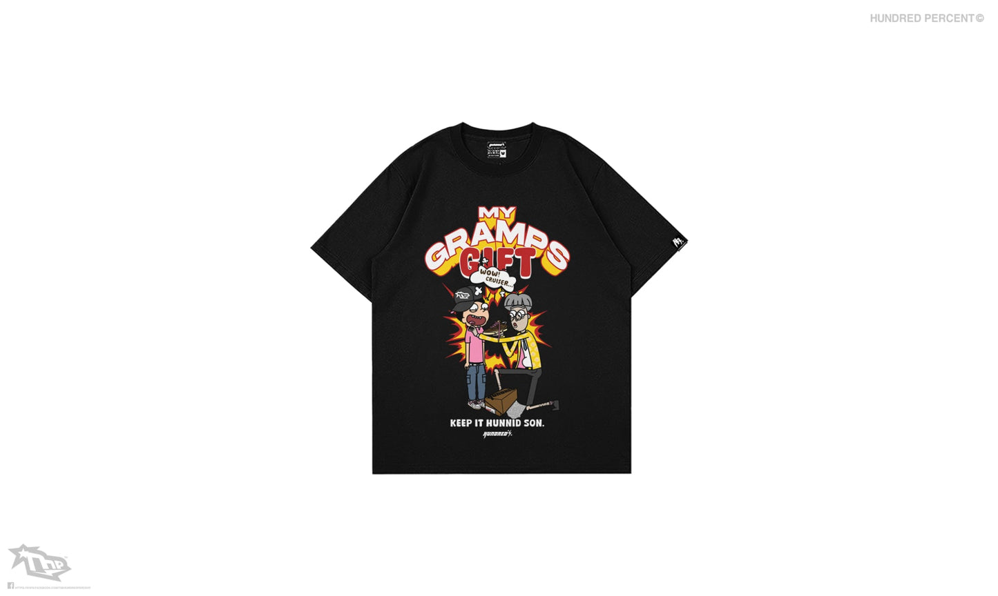 The Hundred Percent Shirt Gramps Gift (BLACK)