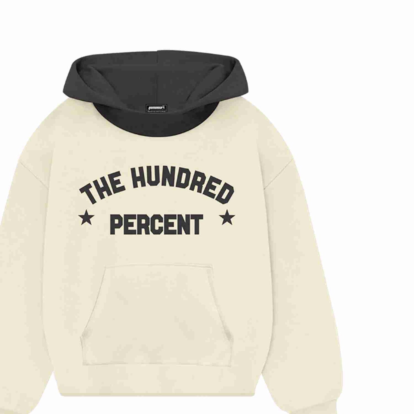 THP " ARC HOODIE CREAM/BLACK " THE HUNDRED PERCENT OFFICIAL STORE