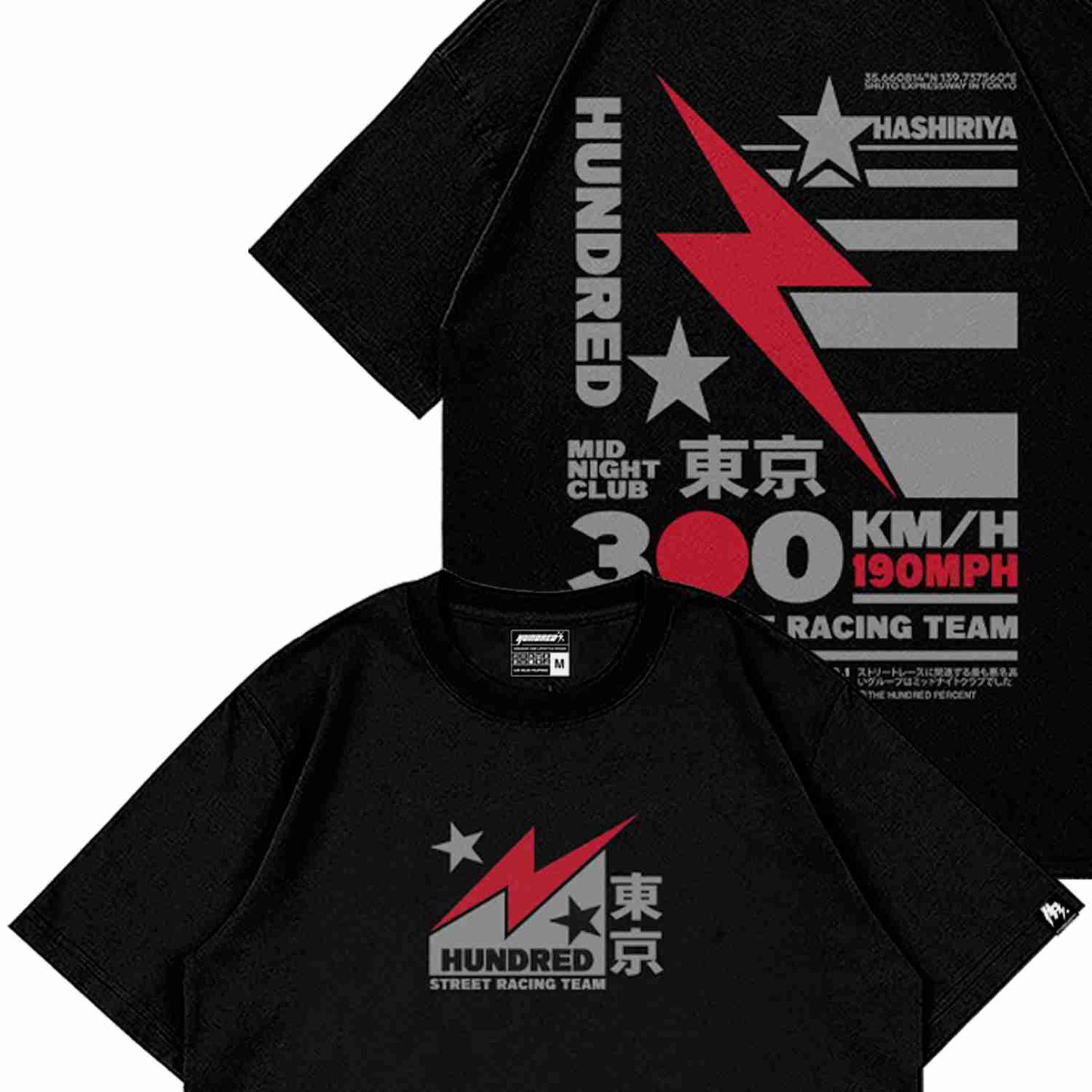 THP " MIDNIGHT TOKYO BLACK " THE HUNDRED PERCENT OFFICIAL STORE