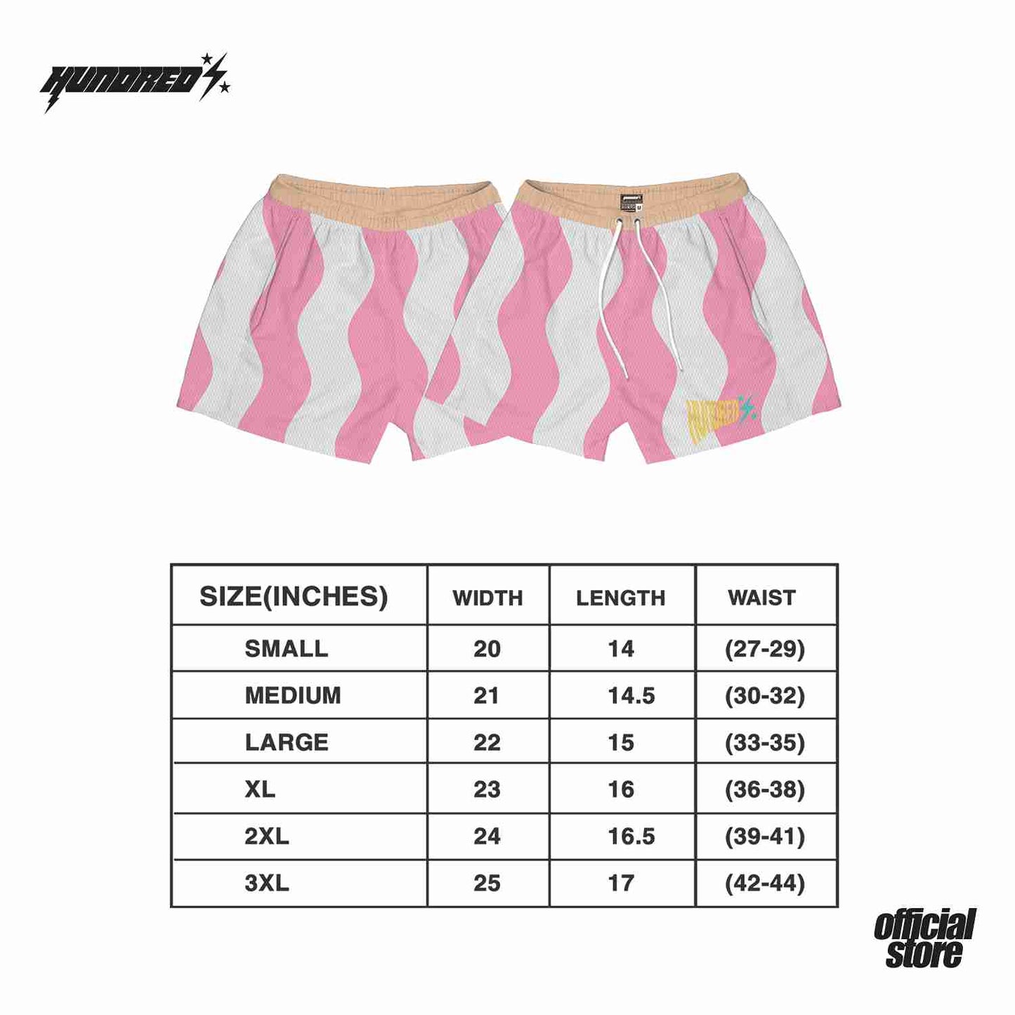 THP " LEMONADE MESH SHORT " THE HUNDRED PERCENT OFFICIAL STORE
