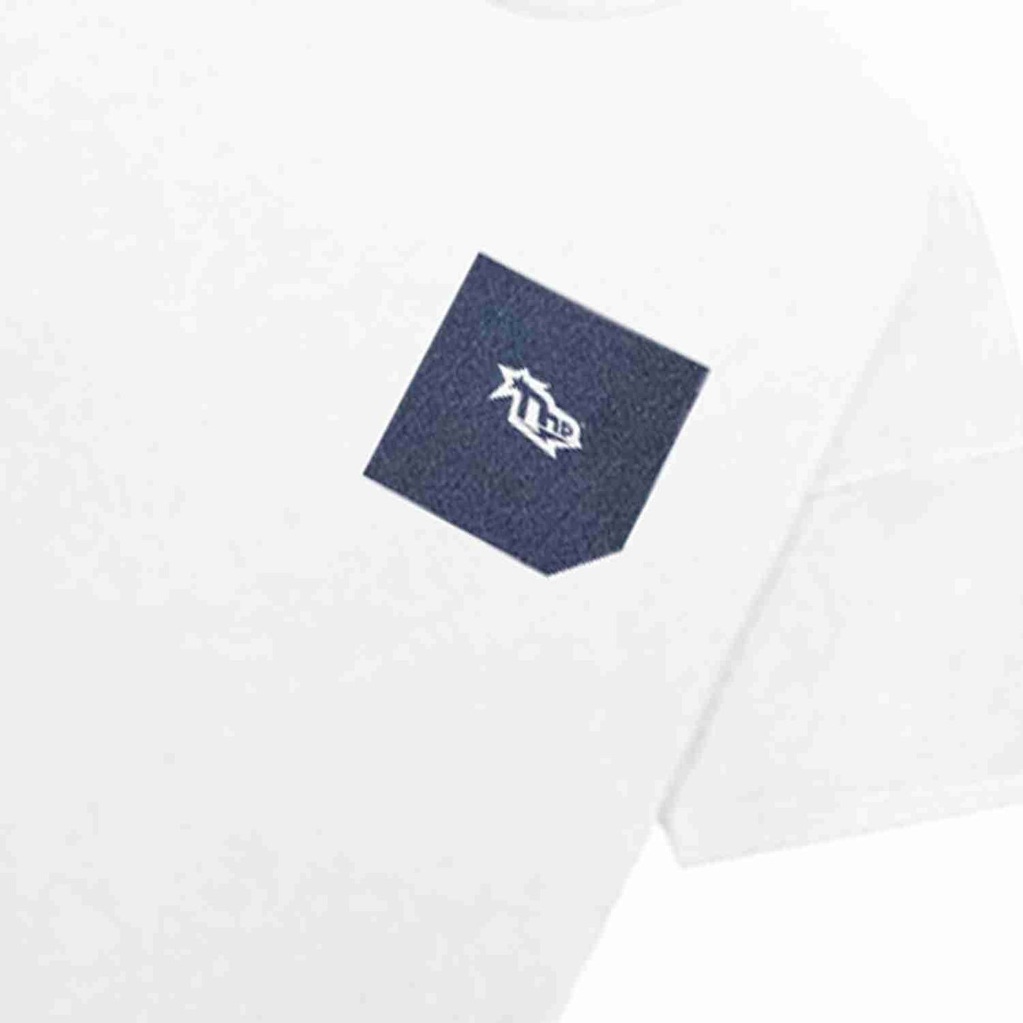 THE HUNDRED PERCENT"DENIM POCKET TEES"CROP BOX TEE