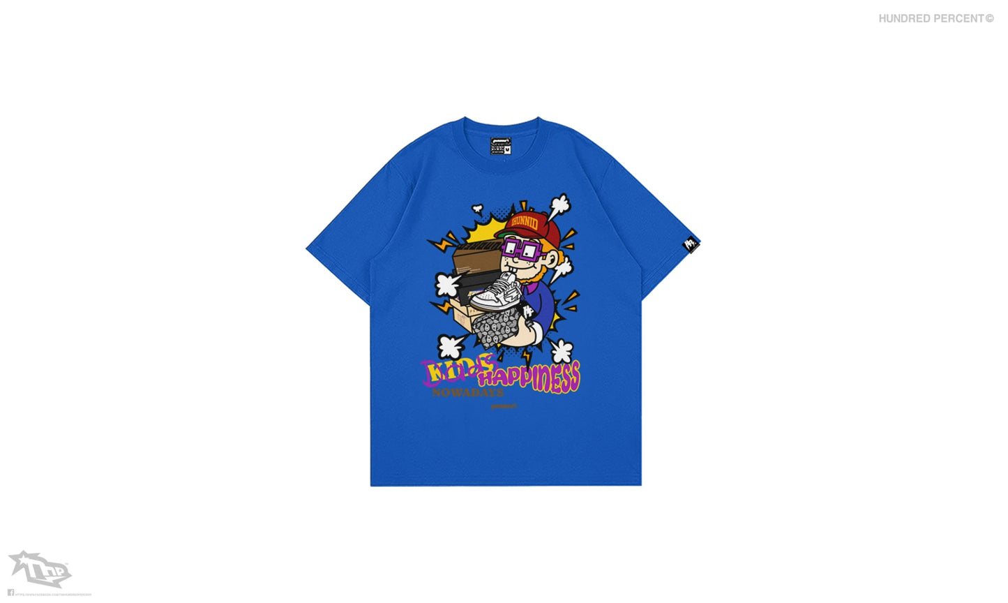 The Hundred Percent Shirt Dad's Happiness (BLUE)