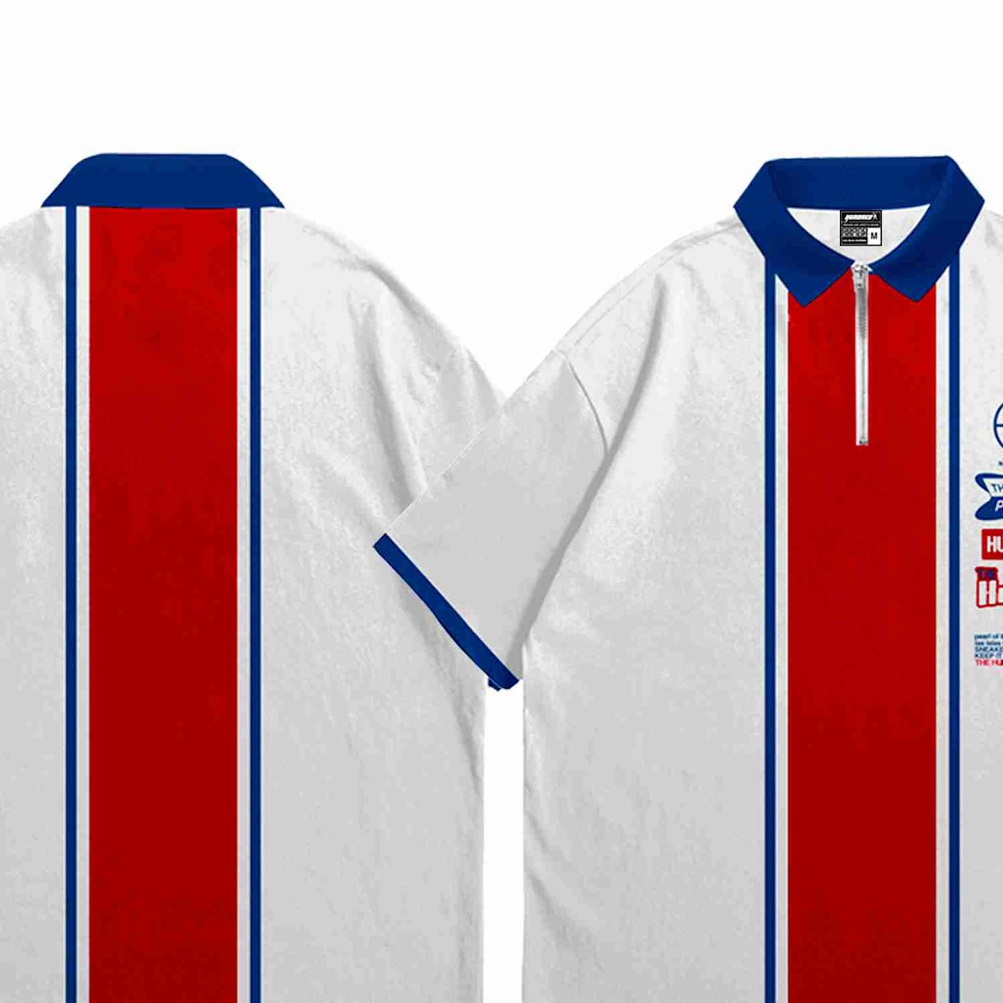 THP " TEAM U.S.A BOXY CROP POLO " THE HUNDRED PERCENT OFFICIAL STORE