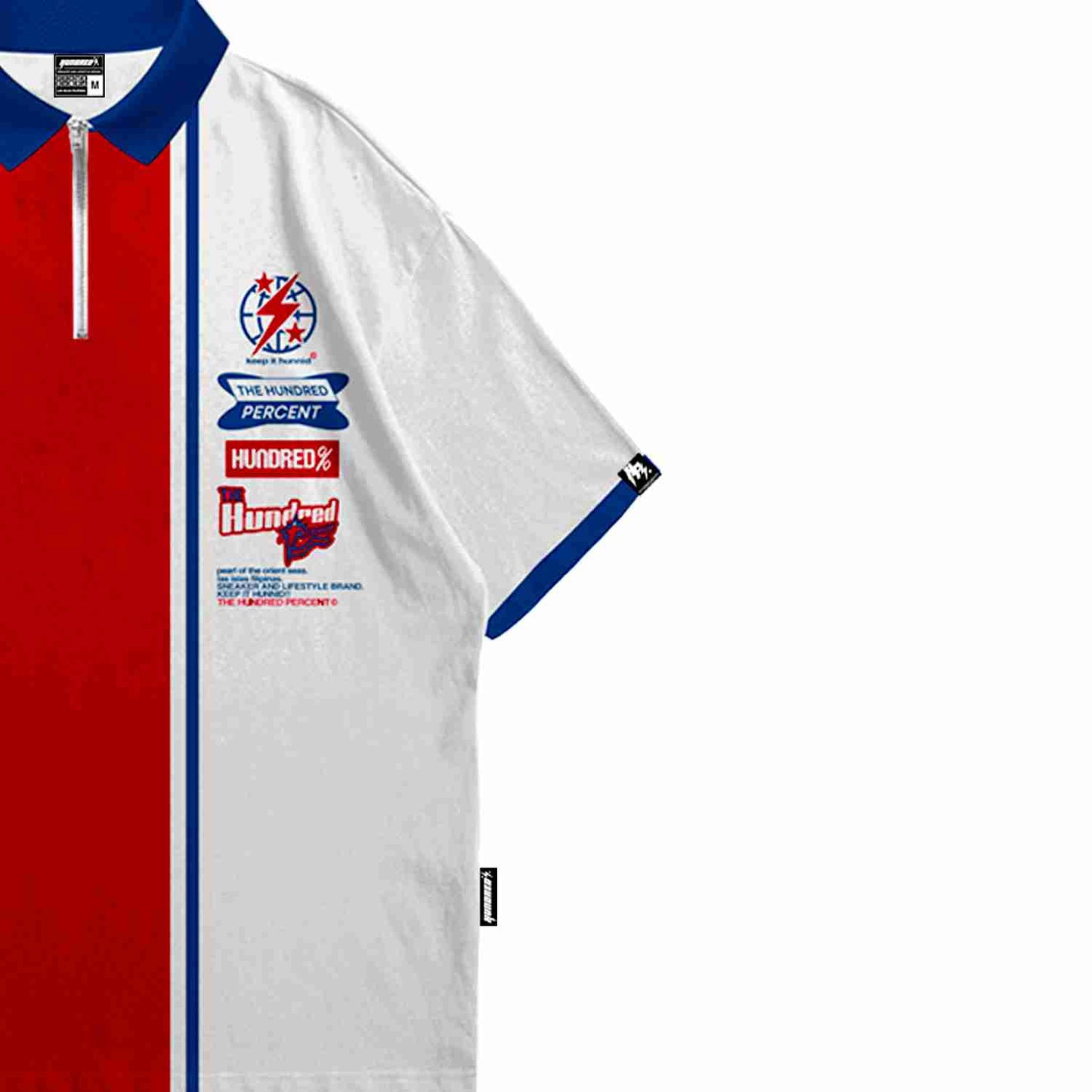 THP " TEAM U.S.A BOXY CROP POLO " THE HUNDRED PERCENT OFFICIAL STORE