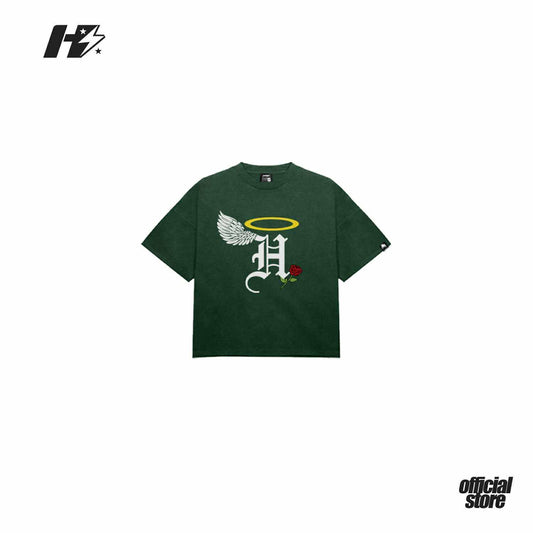 THP ATHLETICS HALO TEE BOXY CROP SPECIAL FABRIC ( THE HUNDRED PERCENT OFFICIAL STORE )