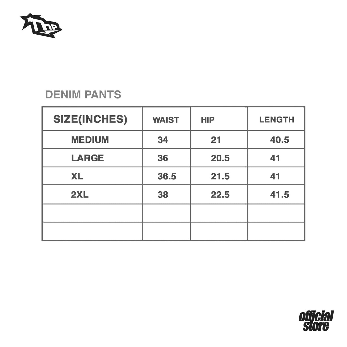 THE HUNDRED PERCENT DENIM SLABS BAGGY PANTS"