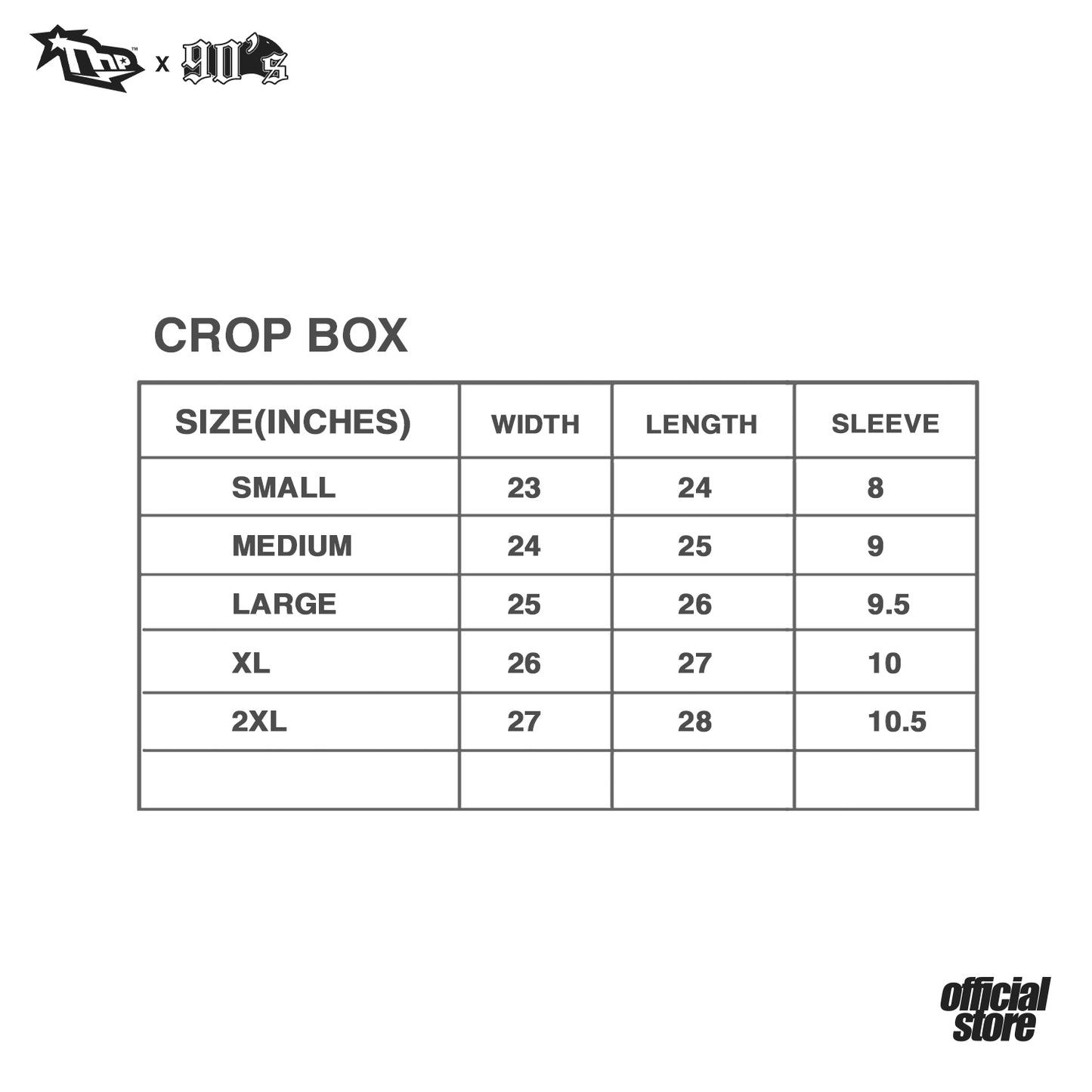 Brandfor199x X The Hundred Percent (Small Patch Shirt)CROP BOX TEE
