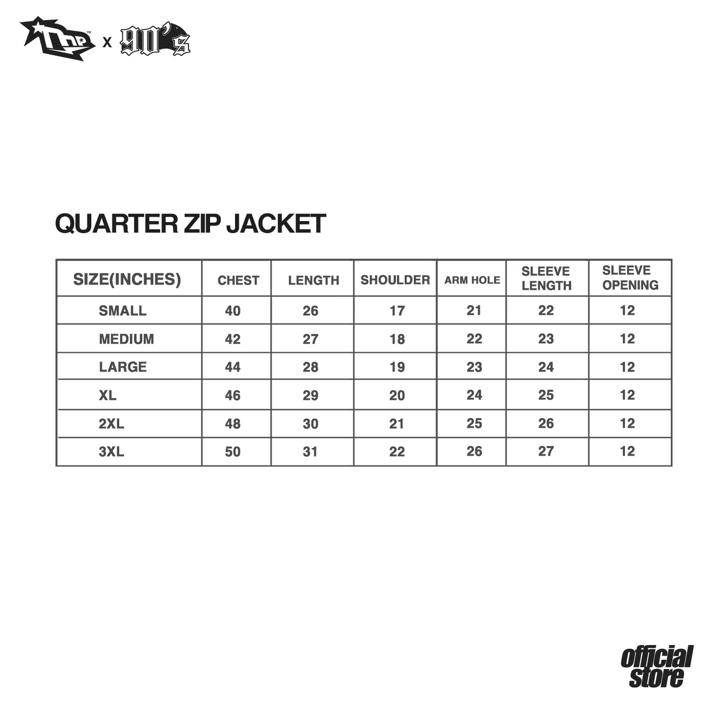 Brandfor199x X The Hundred Percent (Quarter Zip)
