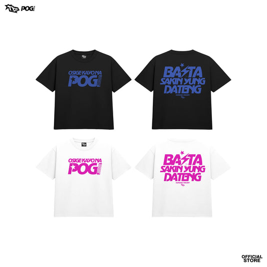 THE HUNDRED PERCENT X Paul N Ballin Shirt Pogi (White/pink)And (Black/Blue)