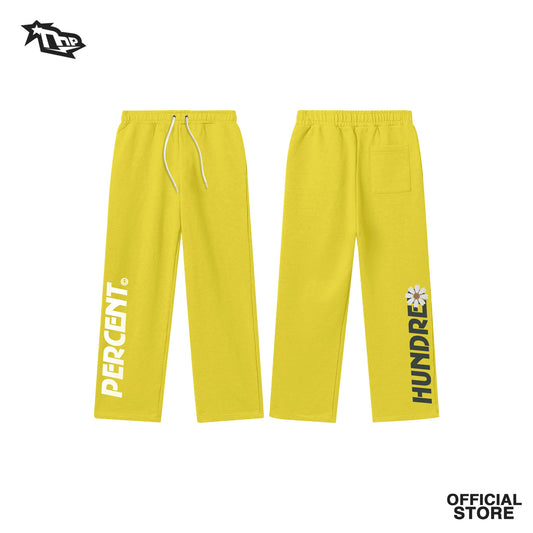 THP "FLEUR" BAGGY PANTS THE HUNDRED PERCENT OFFICIAL (LIGHTWEIGHT FABRIC FOR COMFORT, BREATHABILITY AND VERSATILITY)