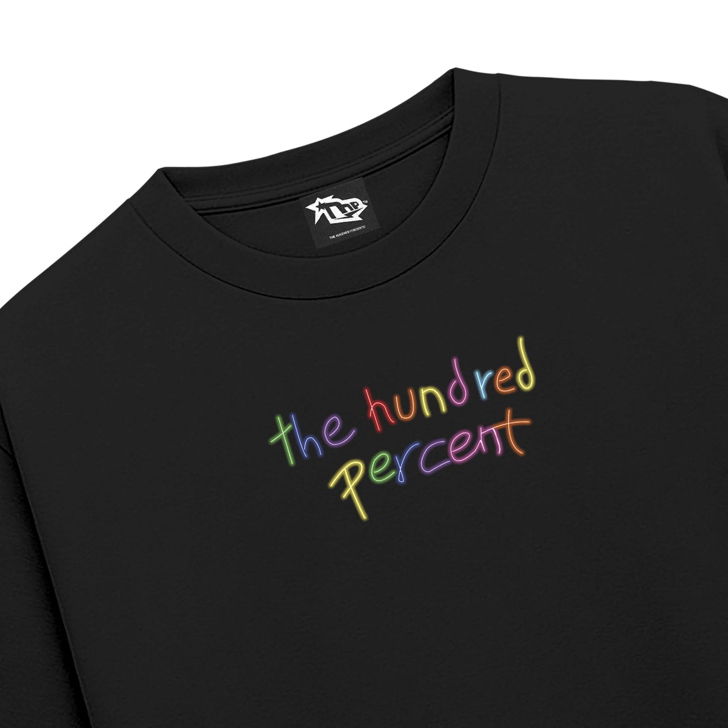 The Hundred Percent "Big Wins Demand Big Moves" BOxy Crop Shirt
