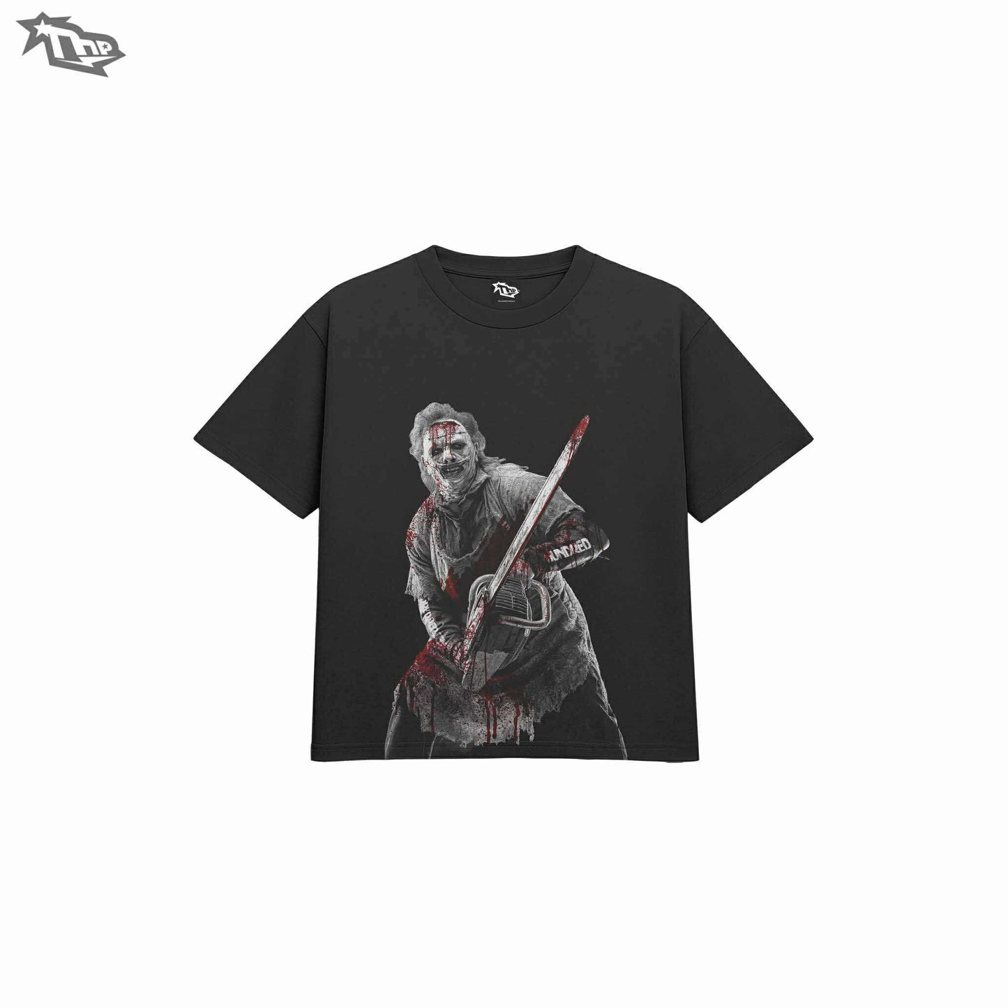 The Hundred Percent " The 13th Hours Series" Boxy Crop Shirt