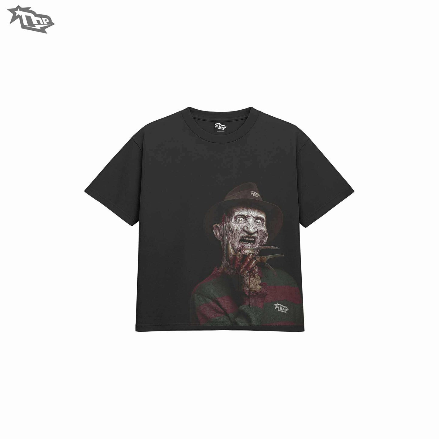 The Hundred Percent " The 13th Hours Series" Boxy Crop Shirt