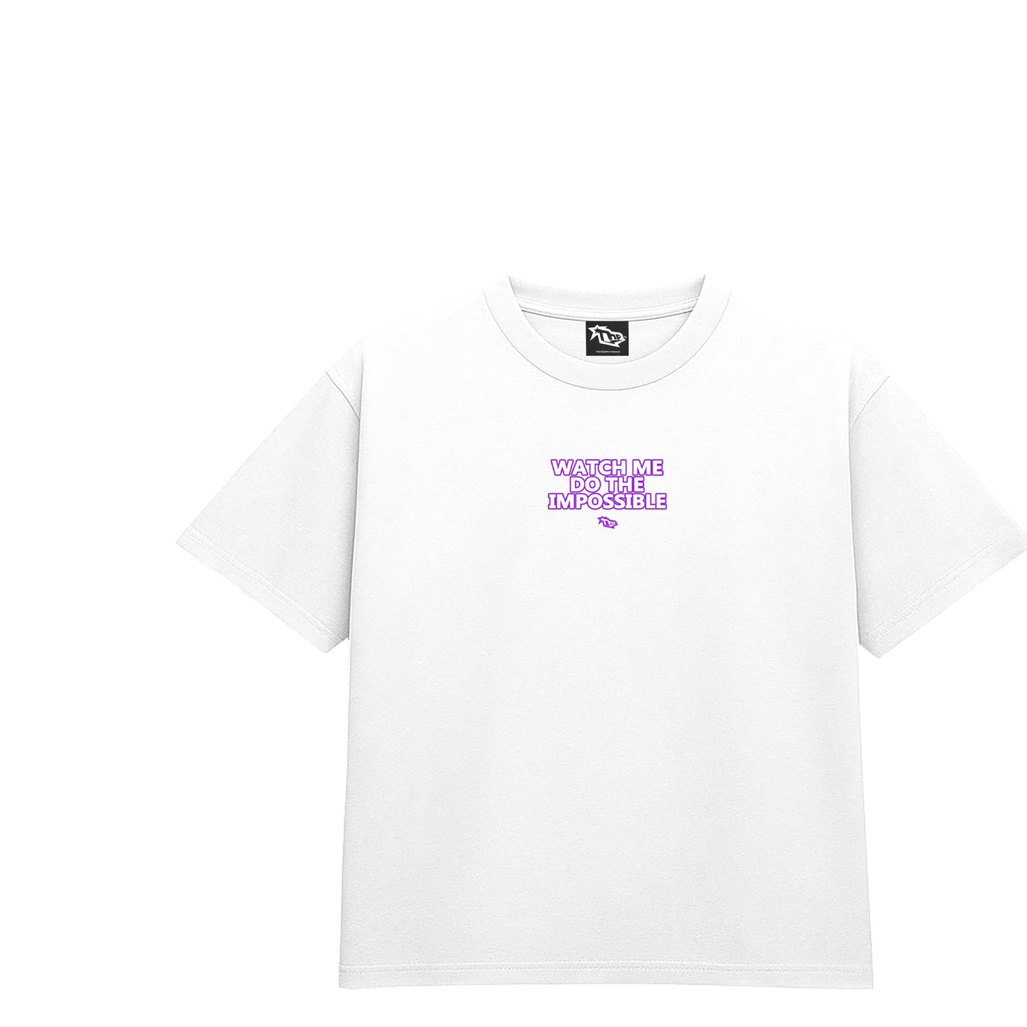 THE HUNDRED PERCENT " WATCH ME" SHIRT BOXY CROP