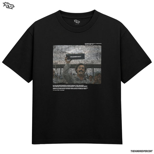 The Hundred Percent "Dirty Money Club" OG Pablo | Vintage Streetwear | Narcos Inspired Tee | Regular Fit | Premium Graphic Shirt | Viral  Fashion