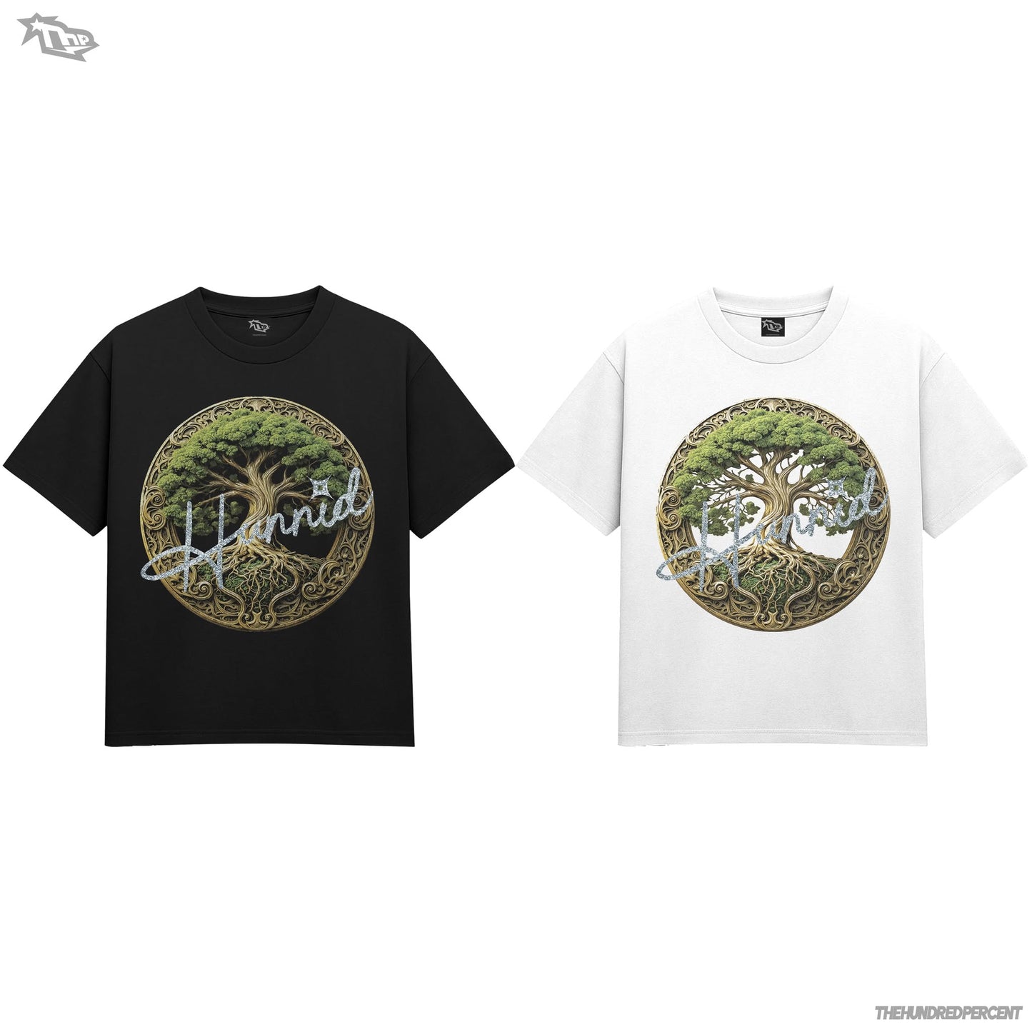 THE HUNDRED PERCENT " SILVER LINING LUCK" SHIRT (REGULAR FIT) FOLDER 2