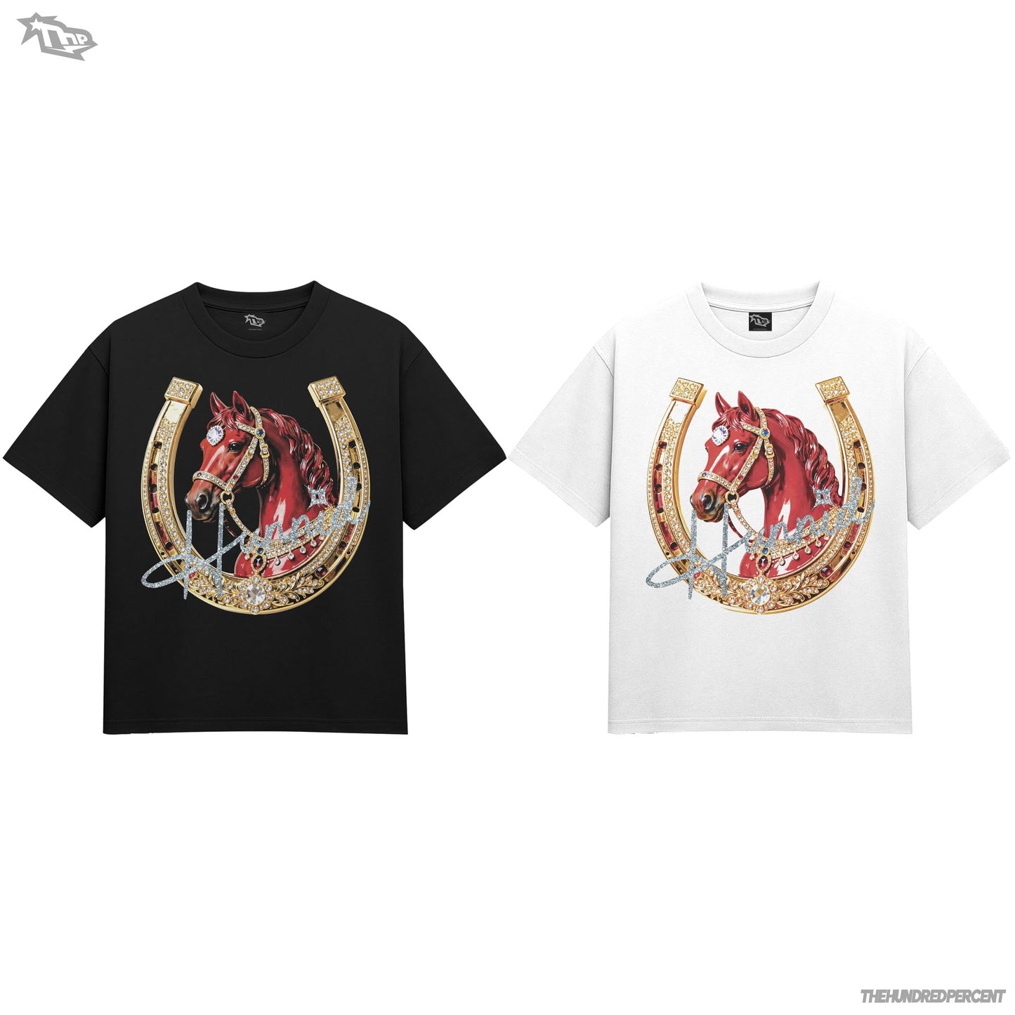 THE HUNDRED PERCENT " SILVER LINING LUCK" SHIRT (REGULAR FIT) FOLDER 2