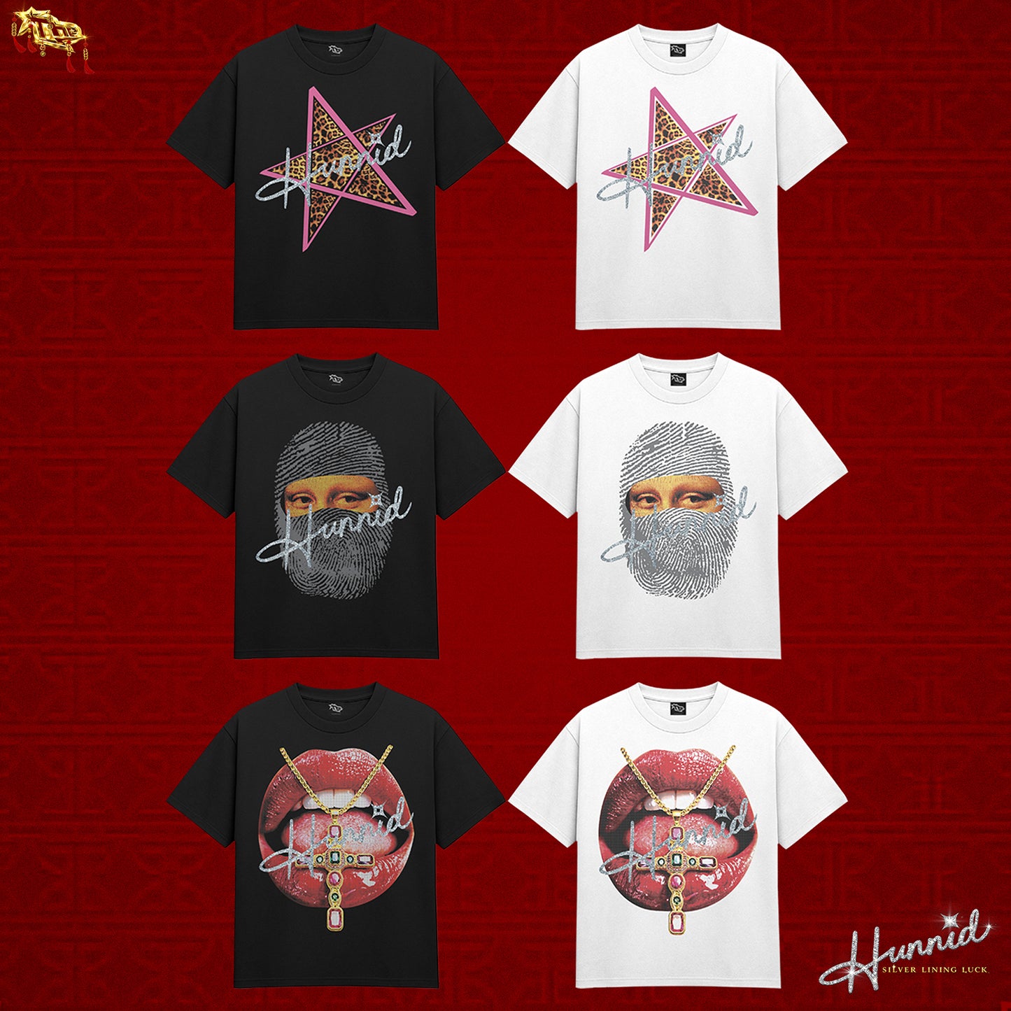 THE HUNDRED PERCENT " SILVER LINING LUCK" SHIRT (REGULAR FIT) FOLDER 1