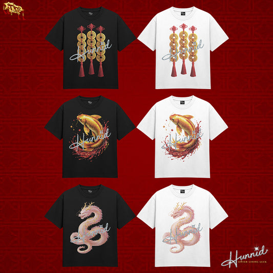 THE HUNDRED PERCENT " SILVER LINING LUCK" SHIRT (REGULAR FIT) FOLDER 3