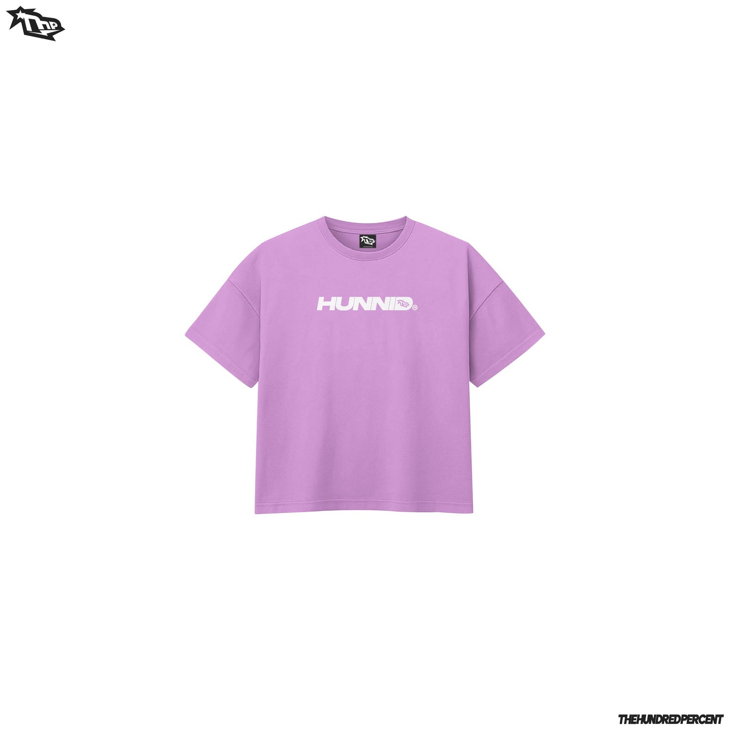 THE HUNDRED PERCENT "BASIC LOGO"  high quality men’s shirt boxy fit viral tiktok trendy tee