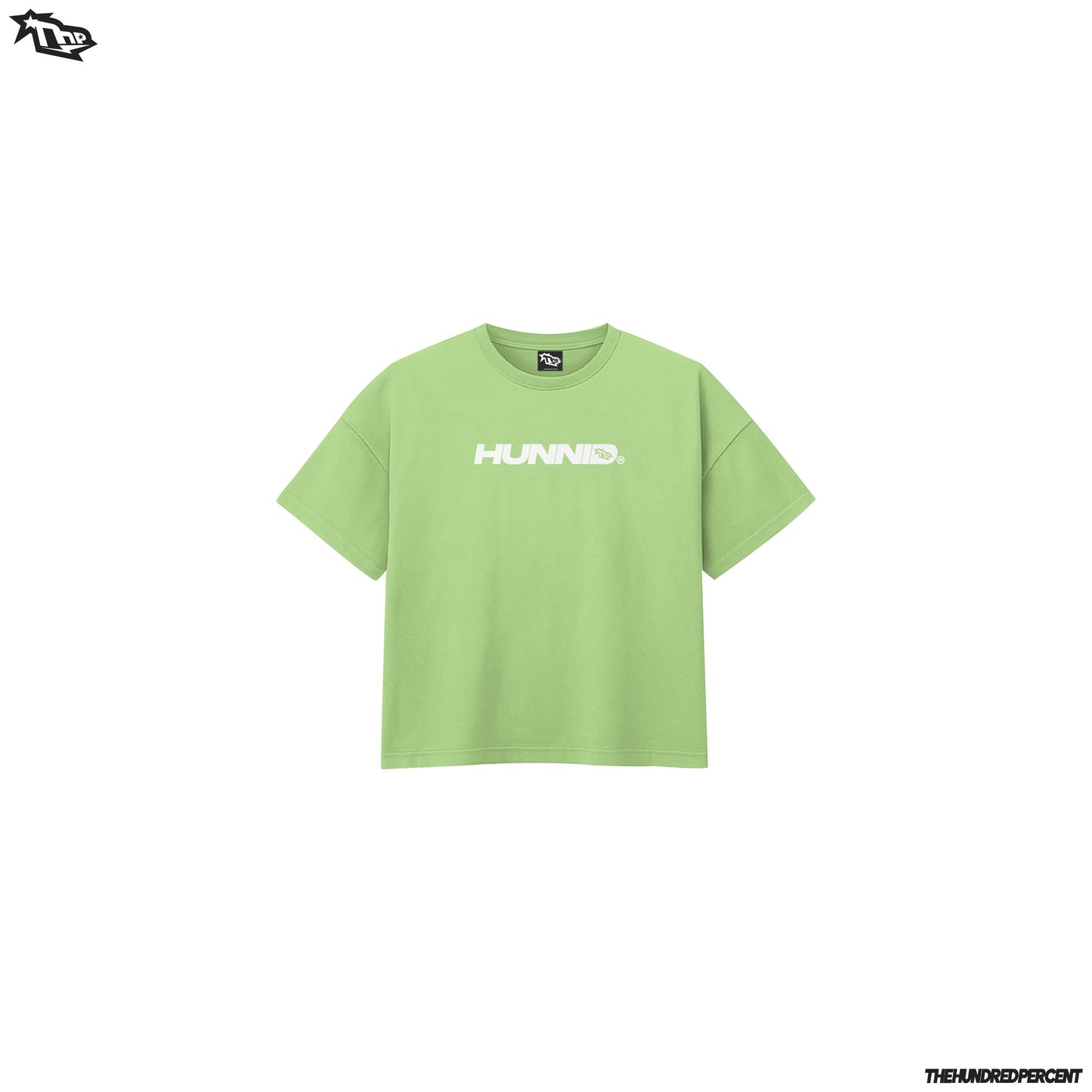 THE HUNDRED PERCENT "BASIC LOGO"  high quality men’s shirt boxy fit viral tiktok trendy tee