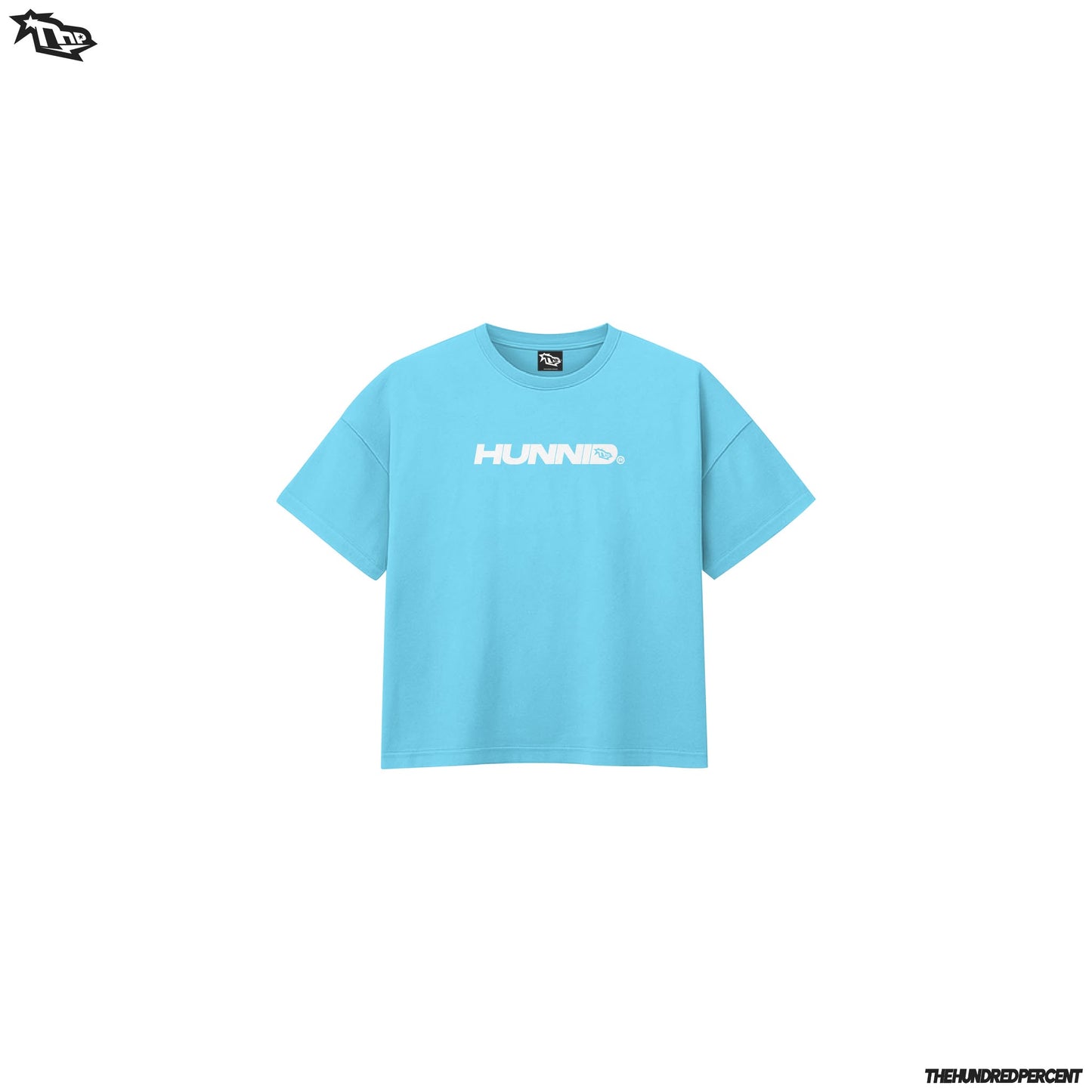 THE HUNDRED PERCENT "BASIC LOGO"  high quality men’s shirt boxy fit viral tiktok trendy tee