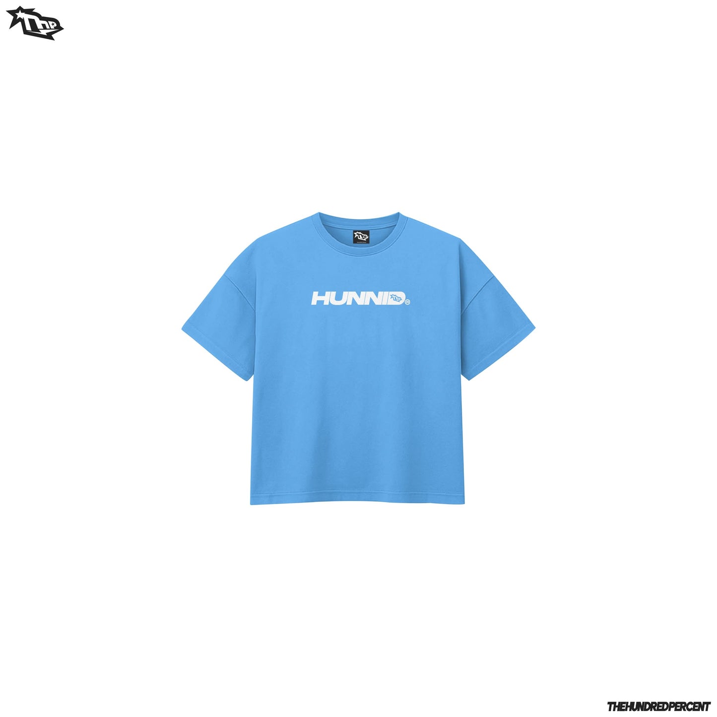 THE HUNDRED PERCENT "BASIC LOGO"  high quality men’s shirt boxy fit viral tiktok trendy tee