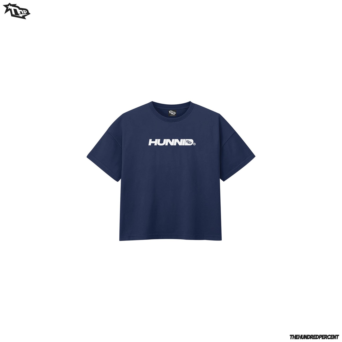 THE HUNDRED PERCENT "BASIC LOGO"  high quality men’s shirt boxy fit viral tiktok trendy tee