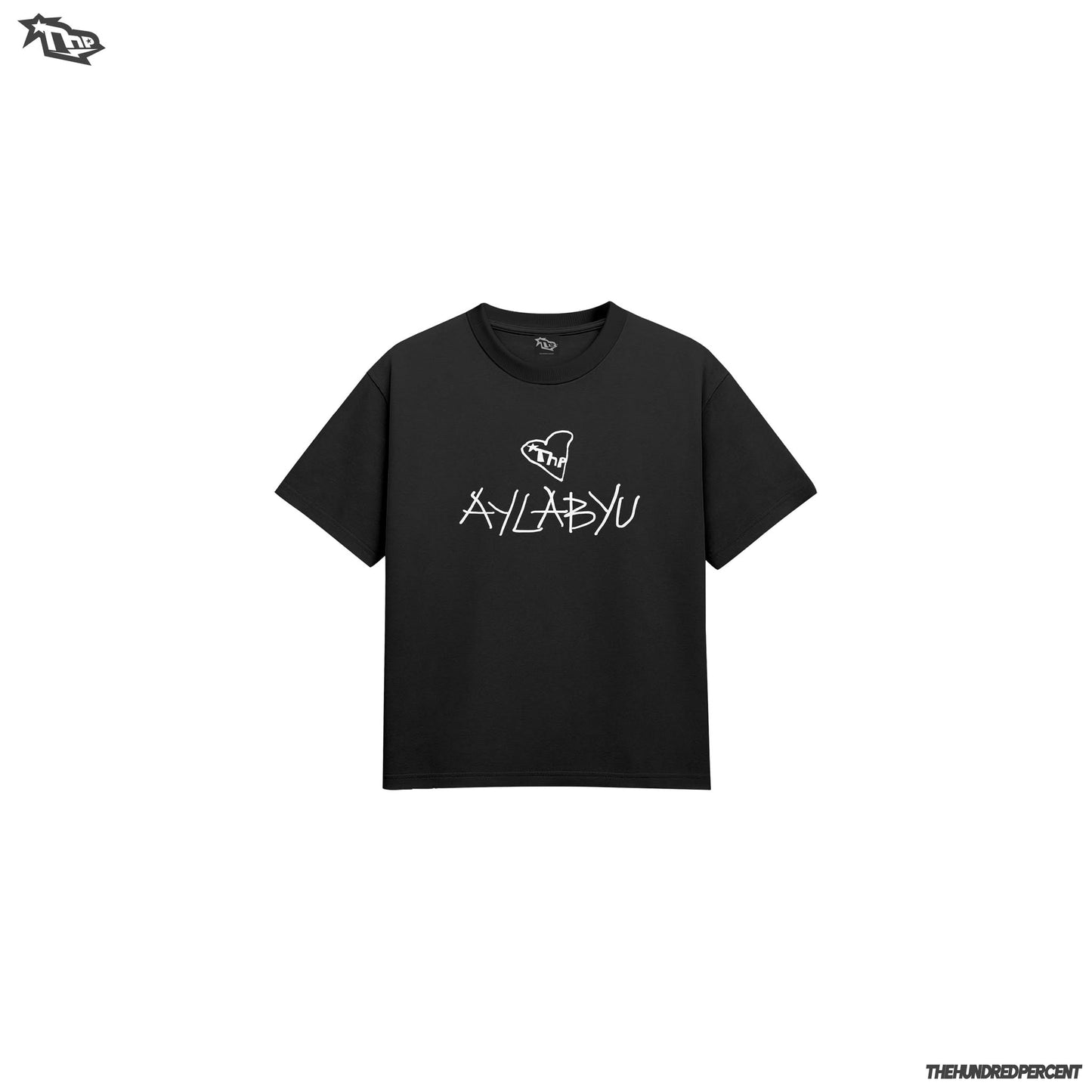 THE HUNDRED PERCENT "HUNNID LOVE SERIES" high quality men’s shirt boxy fit viral  trendy tee