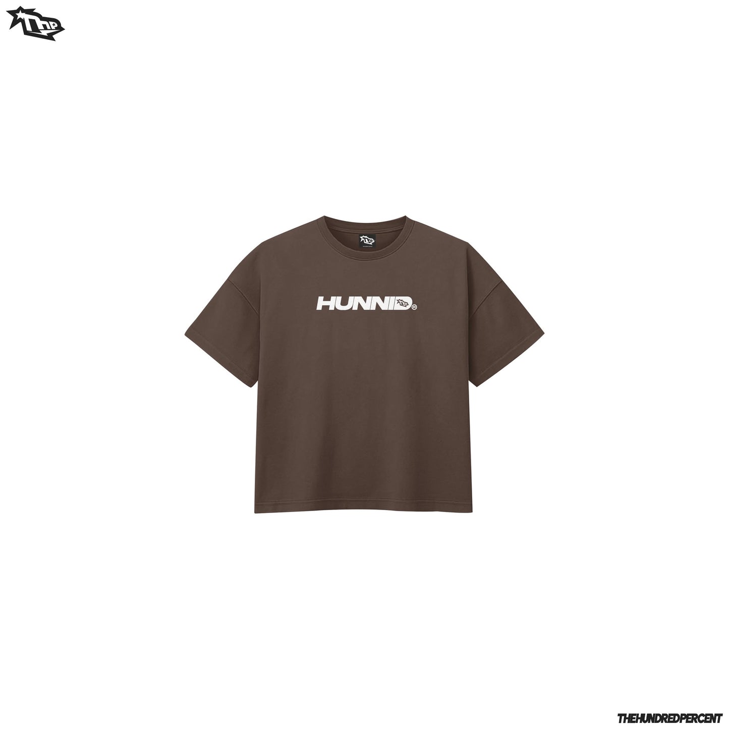 THE HUNDRED PERCENT "BASIC LOGO"  high quality men’s shirt boxy fit viral tiktok trendy tee