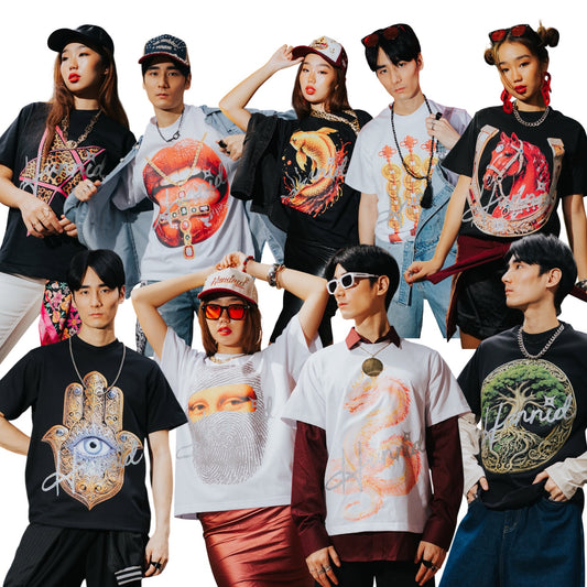 THE HUNDRED PERCENT " SILVER LINING LUCK" SHIRT (REGULAR FIT) FOLDER 1