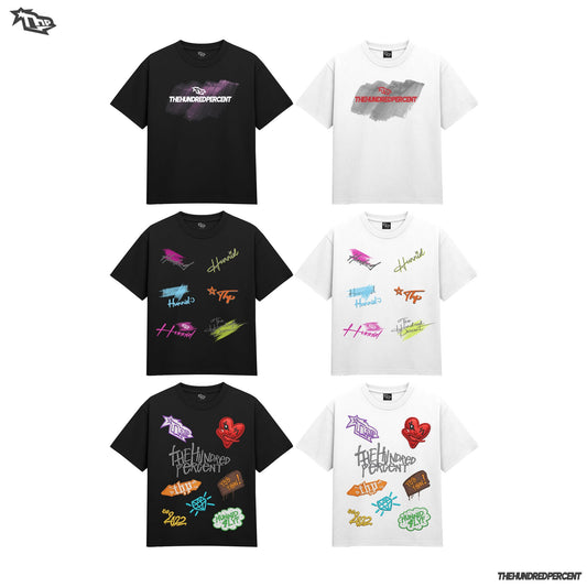 THE HUNDRED PERCENT "BRUSH AND PATCH SERIES" SHIRT