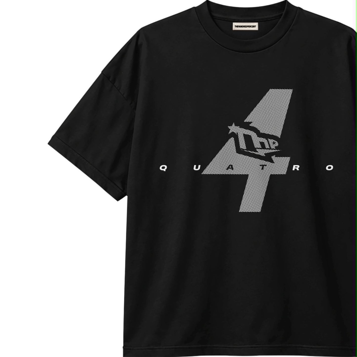 The Hundred Percent “NUMERO QUATRO” Regular Fit | Premium Graphic Tee | Premium DTF Print