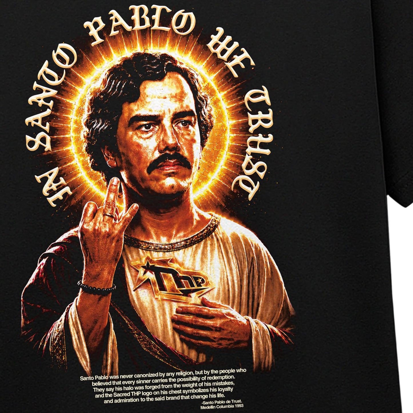 THE HUNDRED PERCENT “EL SANTO” #SaintPablo #InStPabloWeTrust #StreetSaint #FaithAndHustle Viral Finds • TikTok Made Me Buy It • Trending Outfit