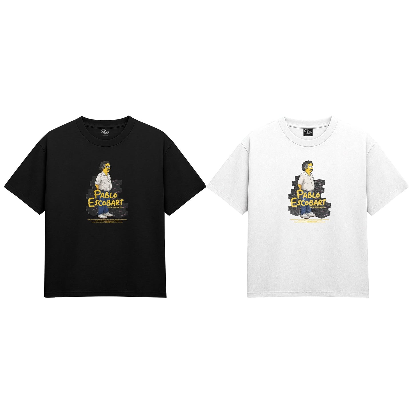 "THE HUNDRED PERCENT" Escobart • The Wholesaler-Crewneck TikTok Viral  • Vintage Graphiv Tee  • Trending Now • Must Have • Streetwear PH • Fashion Trend