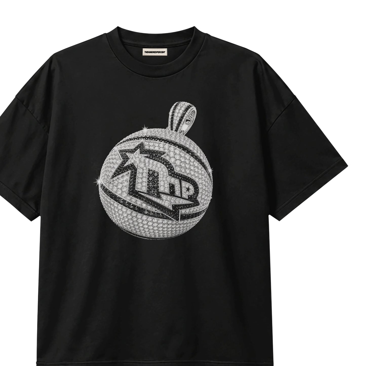 "THE HUNDRED PERCENT "(PENDANT)Basketball Shirt • Basketball Tee • Hoops Life • Basketball Culture • Hooper • Basketball Apparel • Sportswear PH • Athletic Wear • Court Vision • Basketball Graphic Tee  Menswear Crewneck Top Tshirt