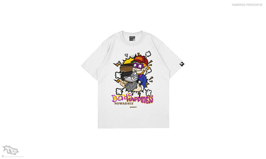 The Hundred Percent Shirt Dad's Happiness (WHITE)