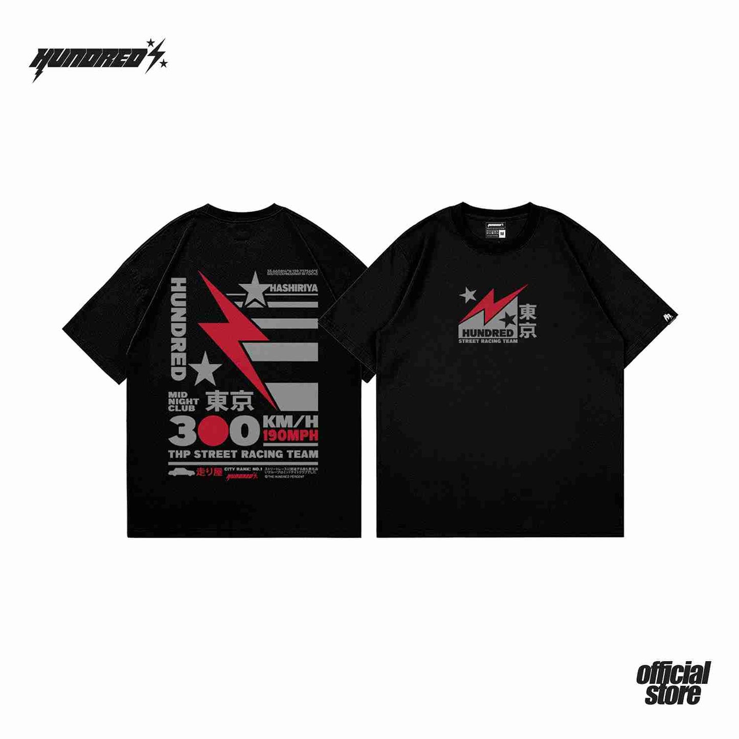 THP " MIDNIGHT TOKYO BLACK " THE HUNDRED PERCENT OFFICIAL STORE