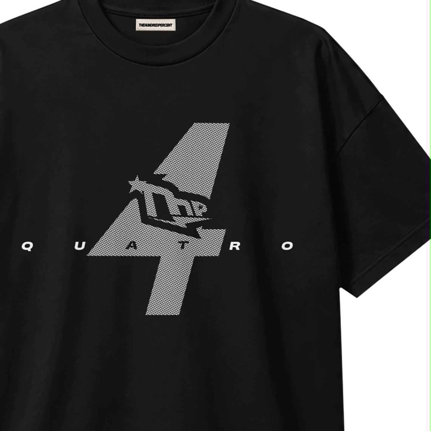The Hundred Percent “NUMERO QUATRO” Regular Fit | Premium Graphic Tee | Premium DTF Print