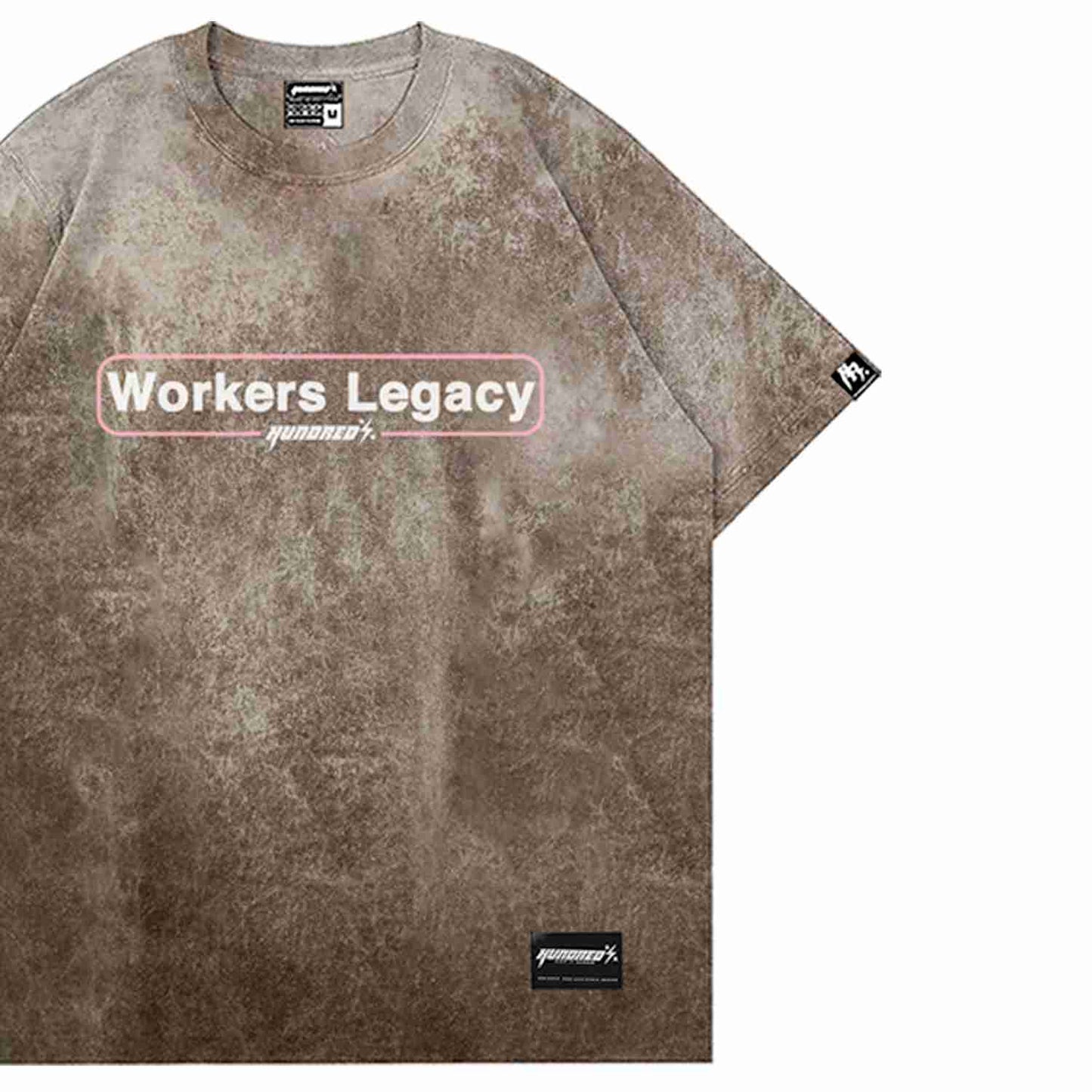 THP " HUNNID WORKERS ACID BROWN " THE HUNDRED PERCENT OFFICIAL STORE