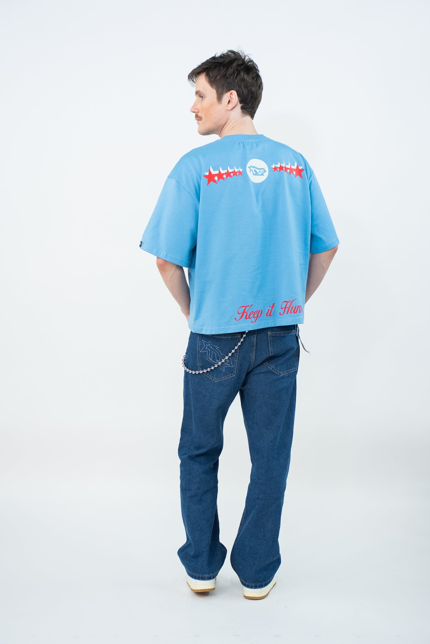 THE HUNDRED PERCENT (THE ORION BELT SERIES ) BOXY CROP SHIRT