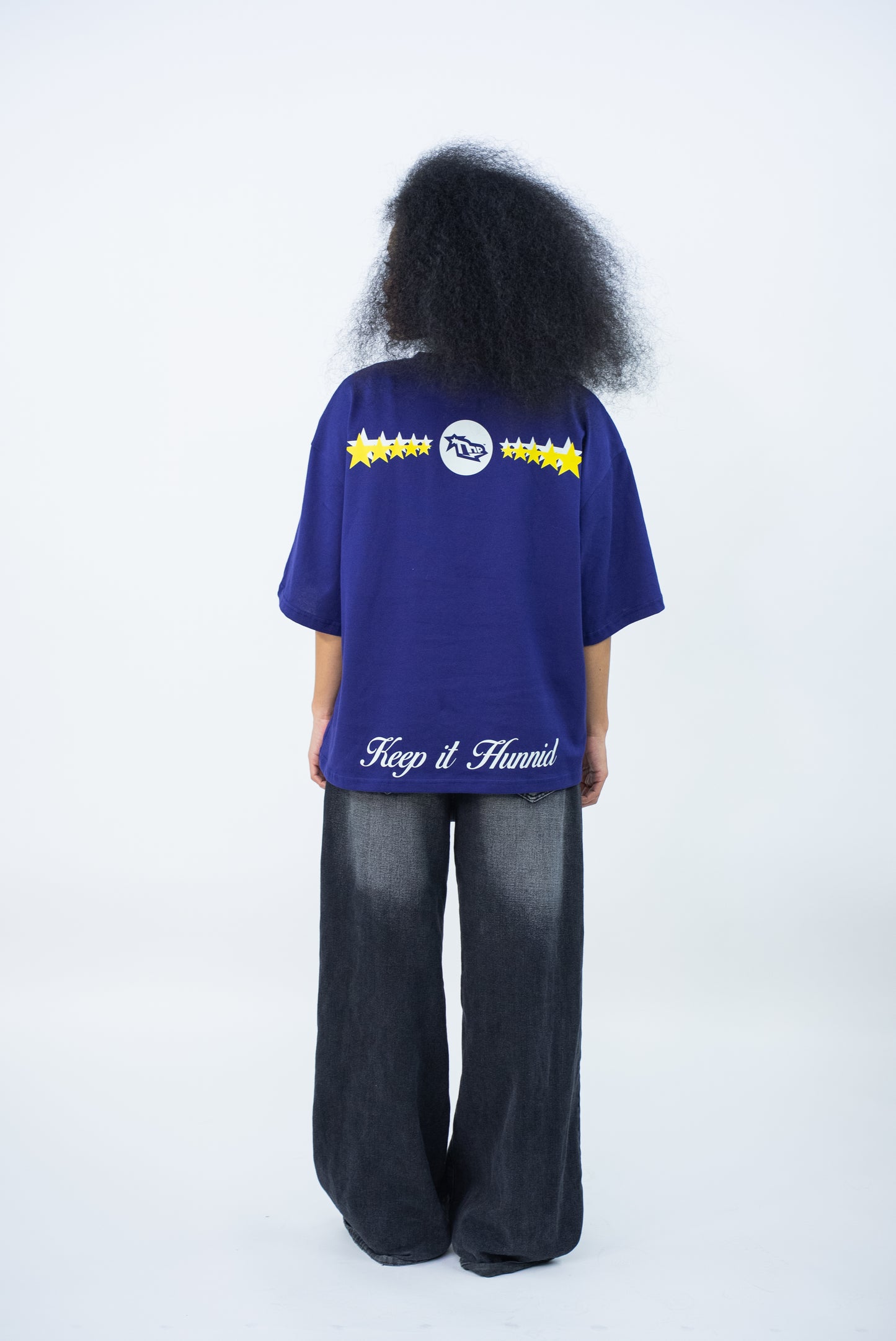 THE HUNDRED PERCENT (THE ORION BELT SERIES ) BOXY CROP SHIRT