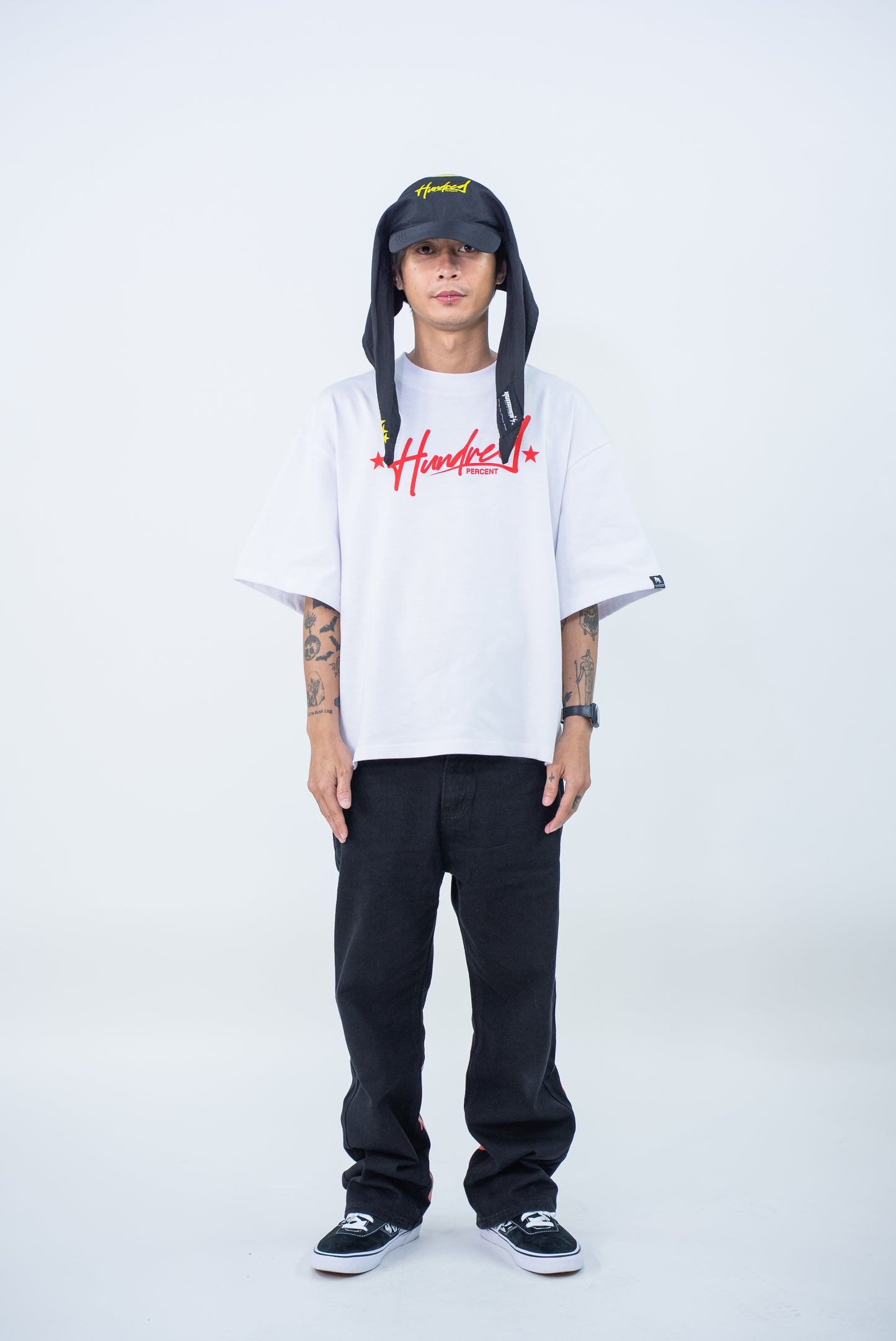 THE HUNDRED PERCENT (THE ORION BELT SERIES ) BOXY CROP SHIRT