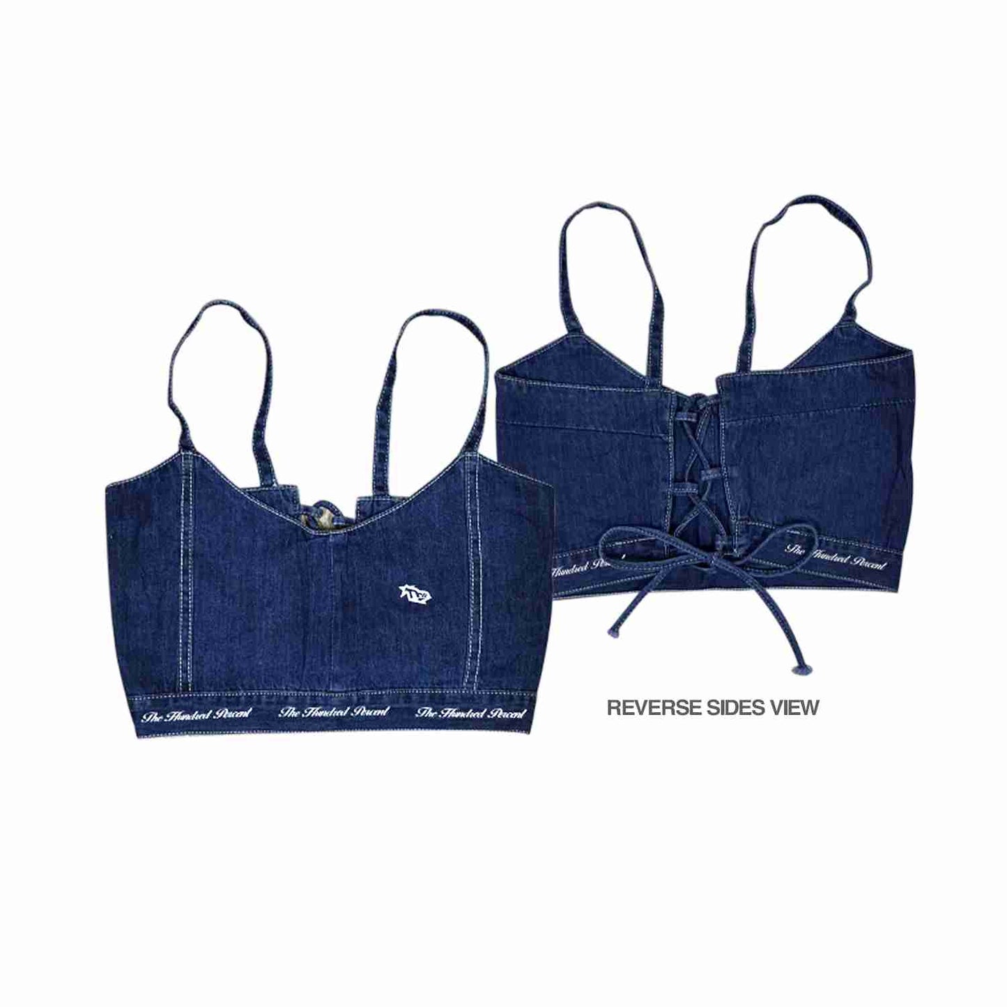 THE HUNDRED PERCENT REVERSIBLE (DENIM BLOOM)